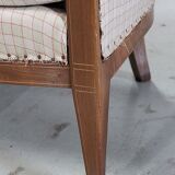 Mahogany armchair, Art Deco 1930