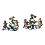 Pair of Italian wall lights