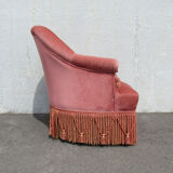 Vintage pink toad chair