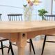 Vintage oak oval table