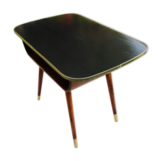 Vintage coffee table on spindly legs