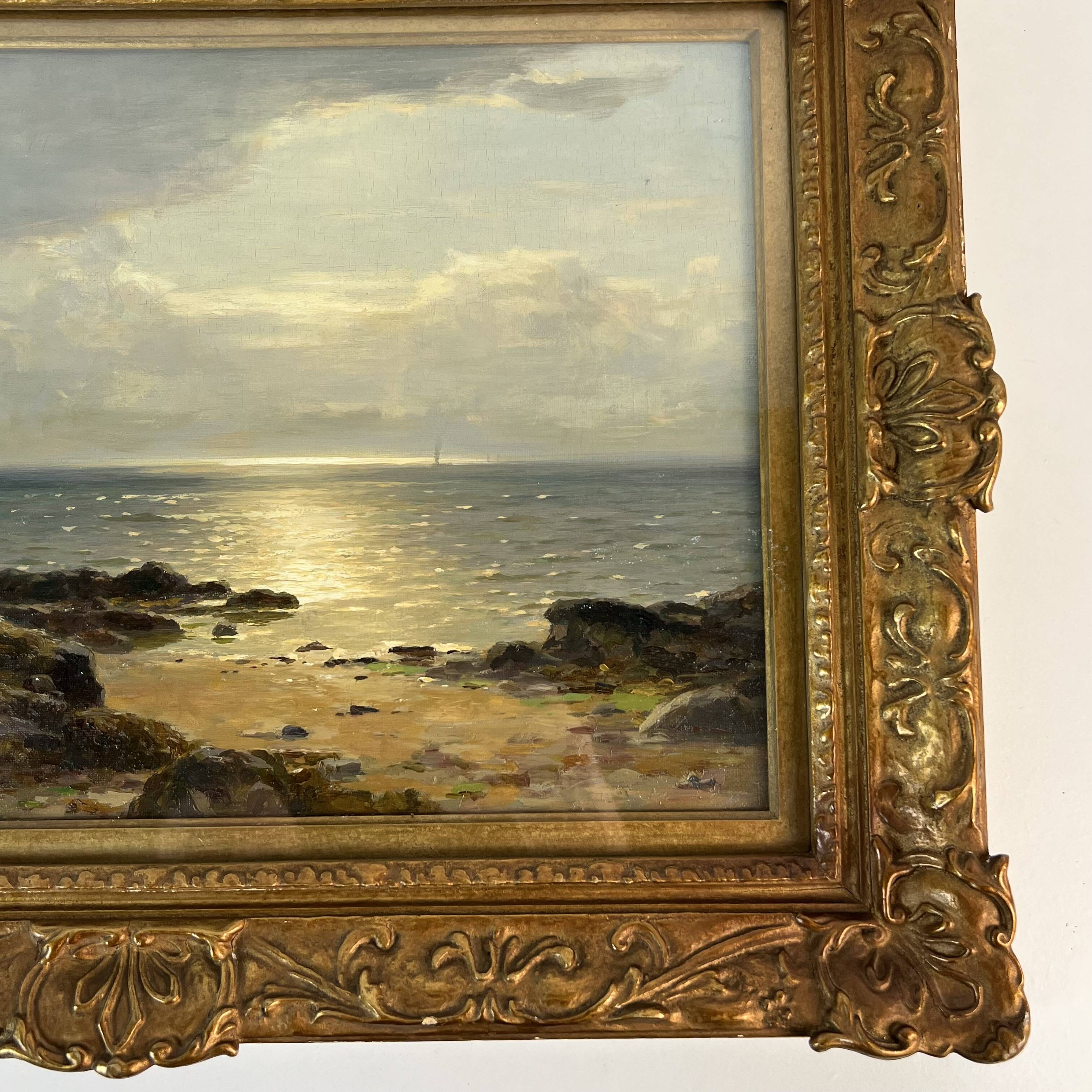 Oil on canvas Duncan Cameron Scotland 1837-1916 19th-century Marine Scene