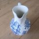 Small old pitcher in iron earth