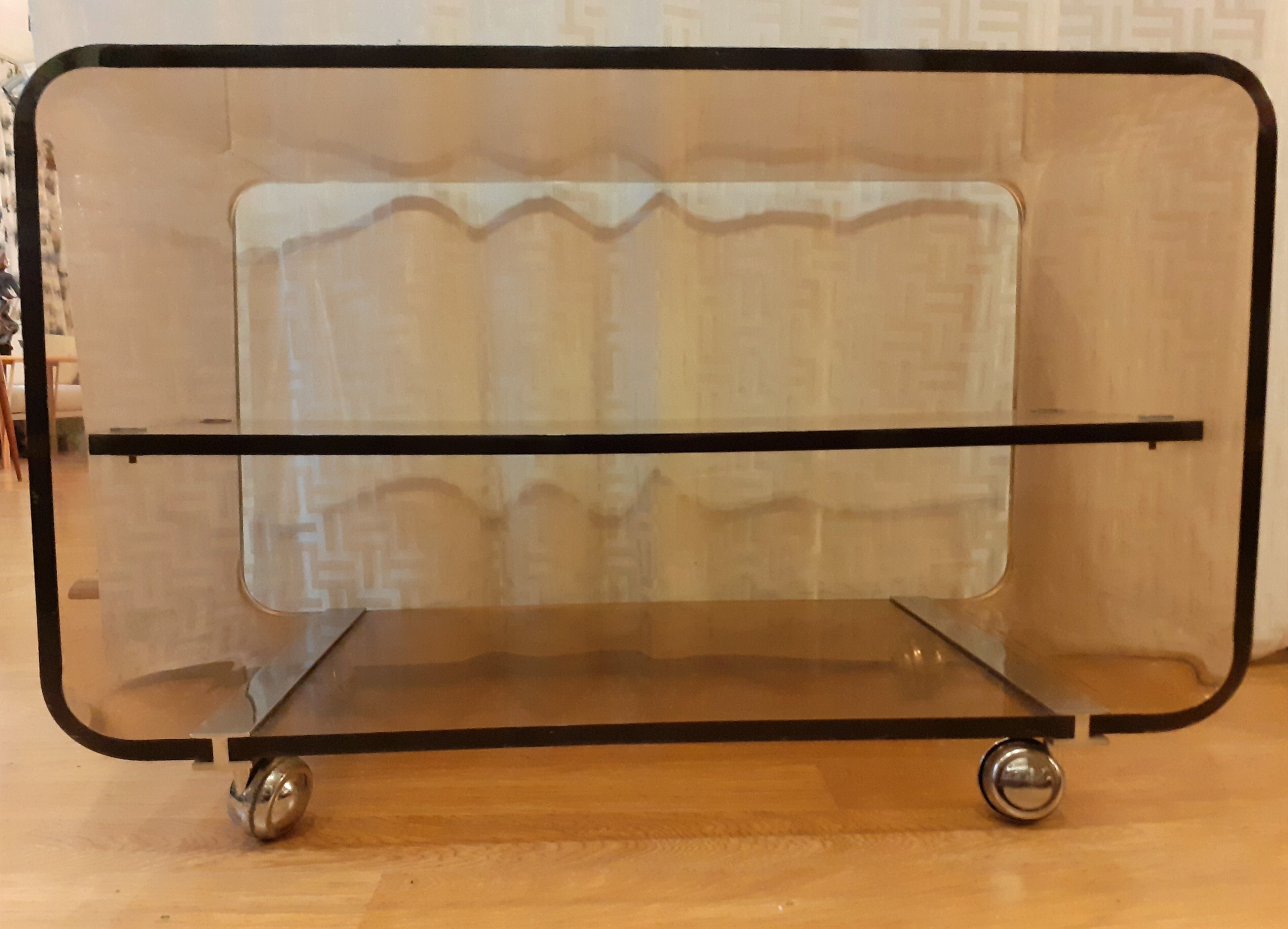 Coffee table desserte seventies