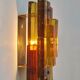 Glass wall applique by Svend Aage Holm Sorensen for Holm Sarensen - Co