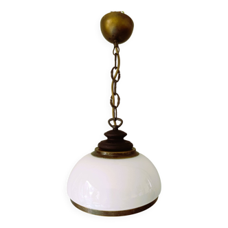 Opaline suspension Delmas luminaires