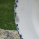 Dish in Terre de Fer decoration Spring, birds - 38x47 cms