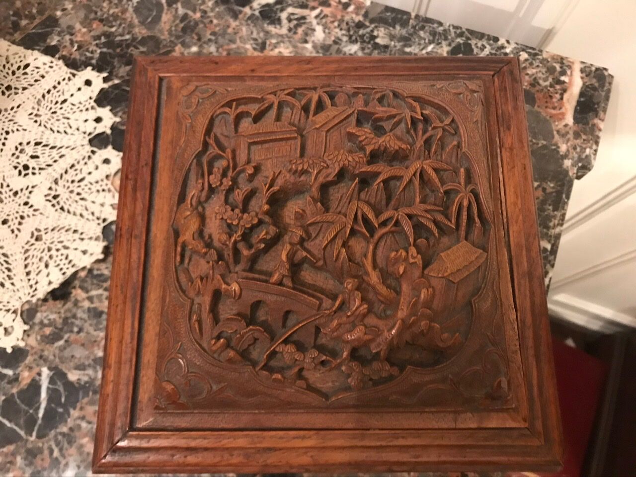 Sental wood box