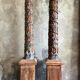 Pair of decorative columns