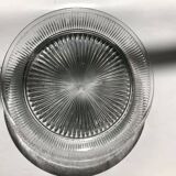 flat plate in blown glass
