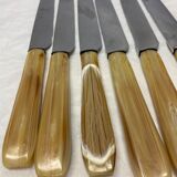 Set of 6 old knives
