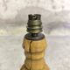 Lampe de table vintage en bois massif