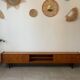 Vintage oak sideboard (shallow)