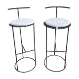 Pair of metal stools