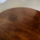 Round art deco veneer side table, France, 1920-1930s