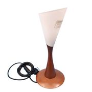 Lampe Neoggetti en verre de Murano et bois