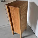 Pair of 5-drawer chests of drawers in pine. 80 years