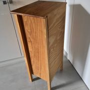 Paire de  chiffoniers 5 tiroirs en pin  . années 80