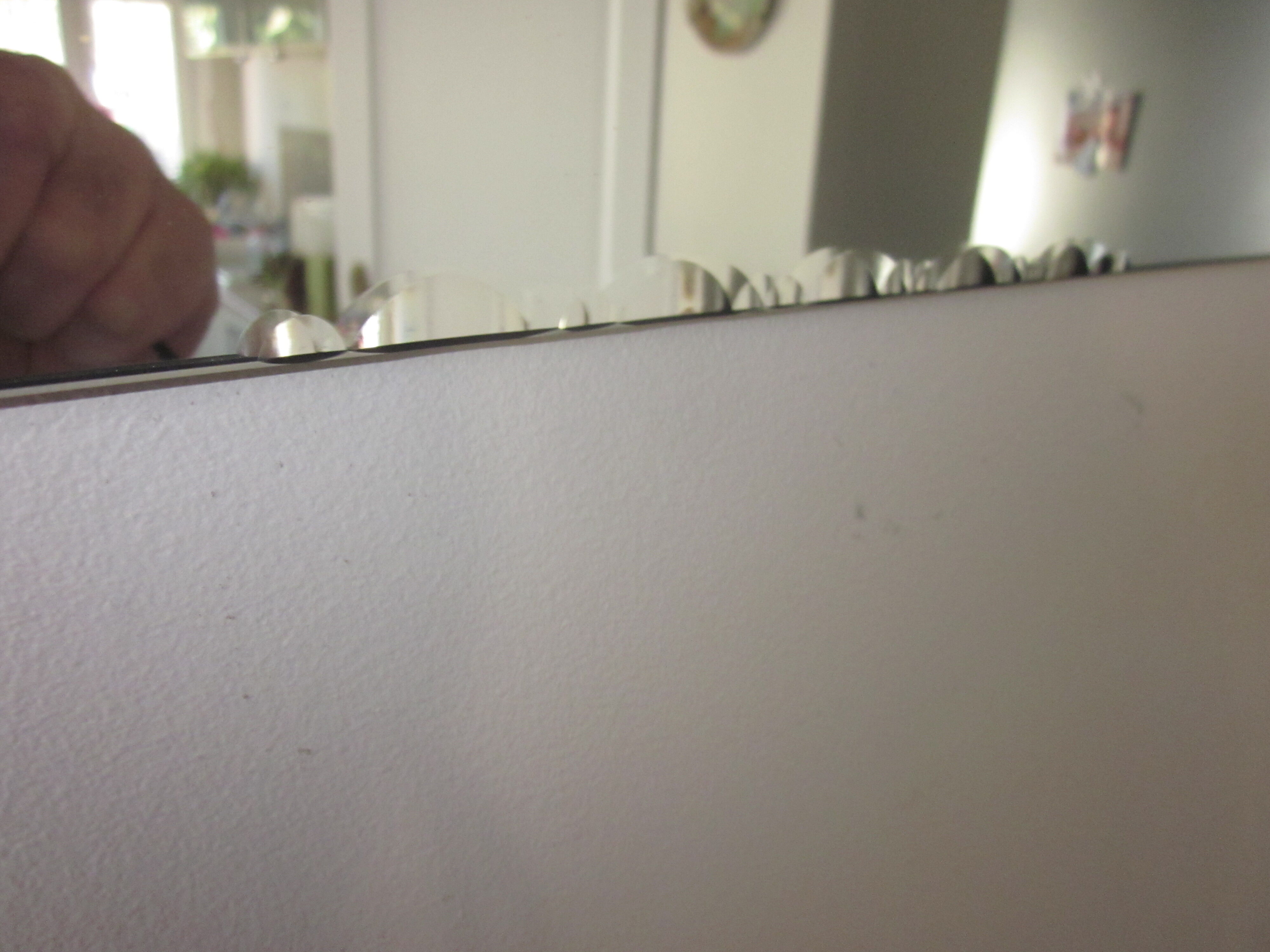 bevelled mirror from the 1960s 60x45cm