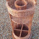 Vintage bottle holder basket