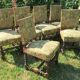 6 chaises de style Louis XIII