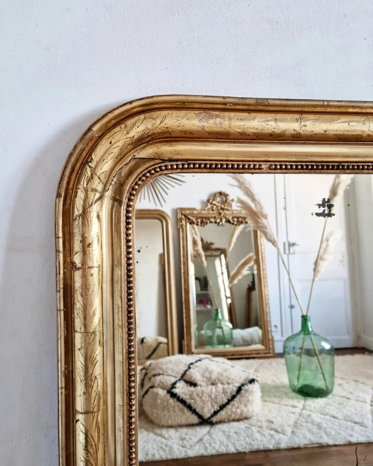 Antique mirror Louis Philippe