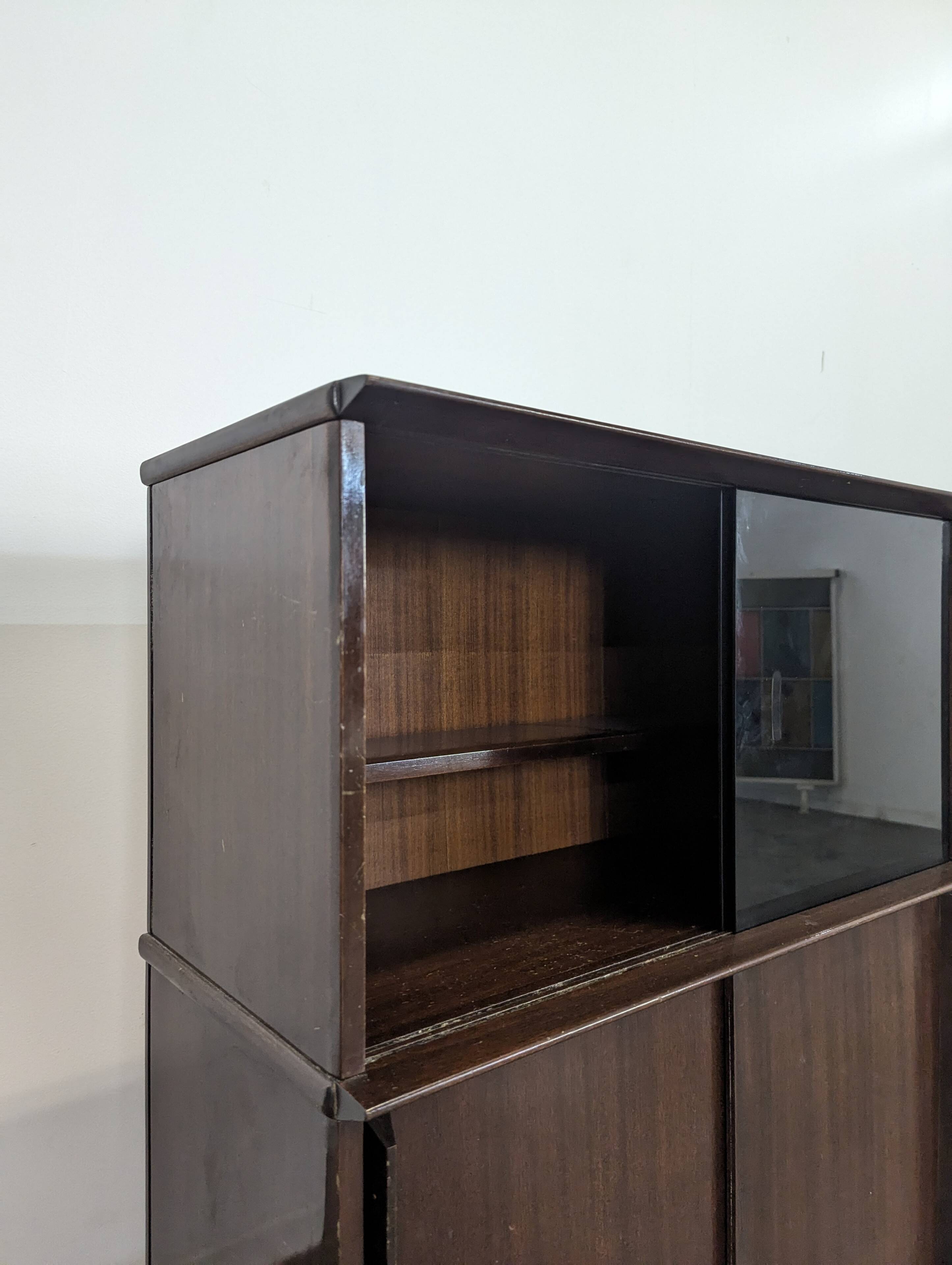 Low bookcase by Didier Rozaffy for Oscar