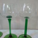 Set of 7 glasses white wine - Alsace