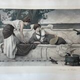Lithographie Henry Ryland