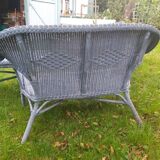 Salon de jardin osier