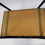 metal seamstress style vintage 1960 yellow and black