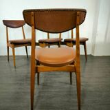 4 Sièges Mod.Ingrid de Stella Mobilier 1960