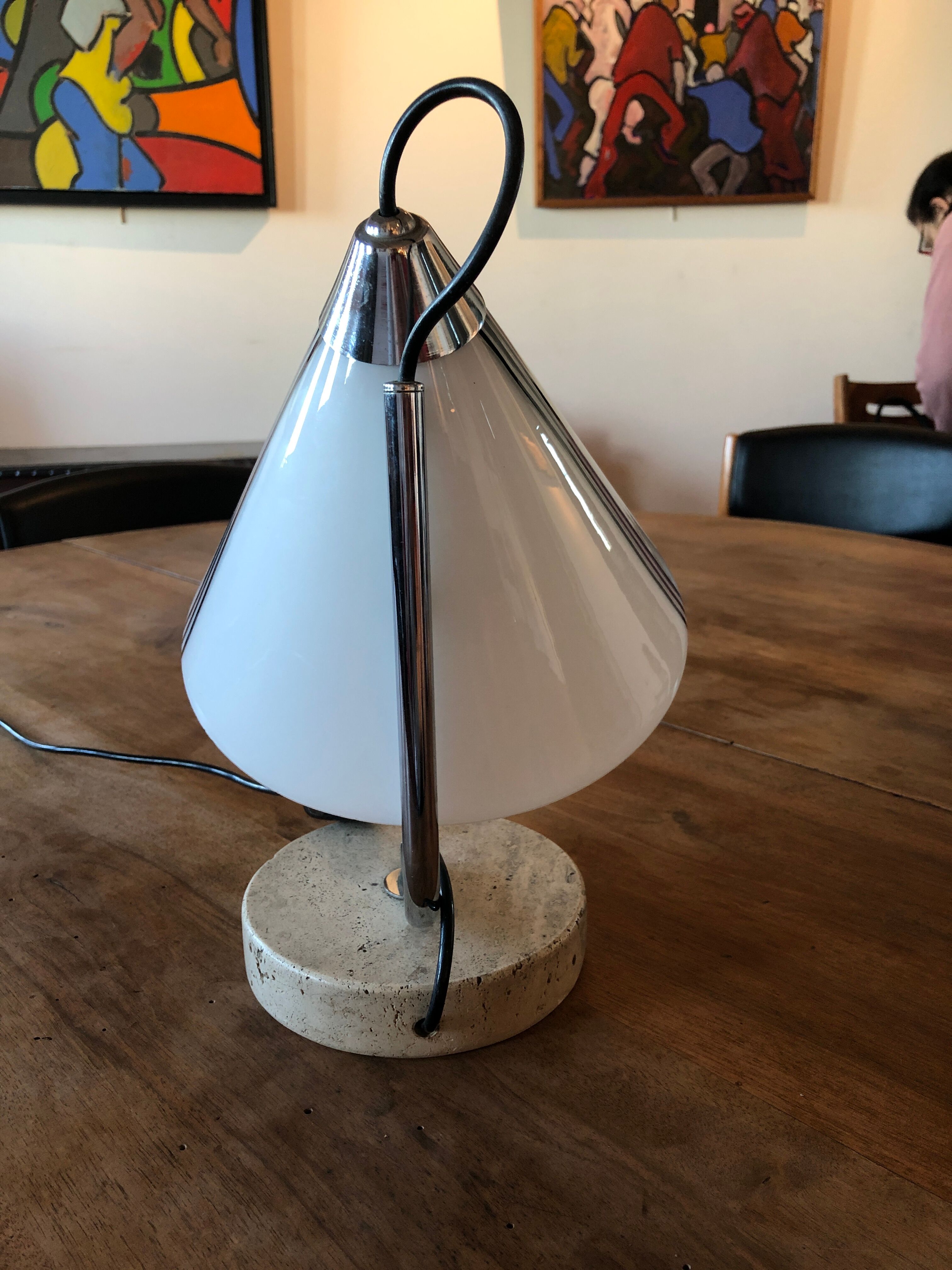 Murano glass lamp