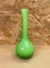 Old Vase Soliflore MURANO Multilayer Glass Green & White Vintage #B092