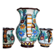 Ceramic triptych Monaco