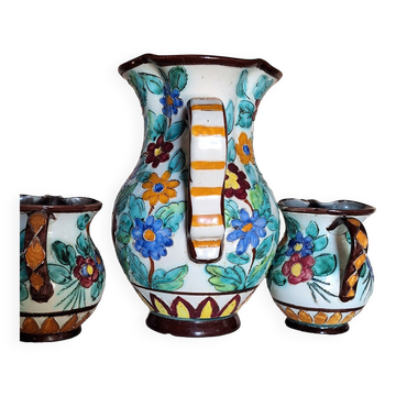 Ceramic triptych Monaco