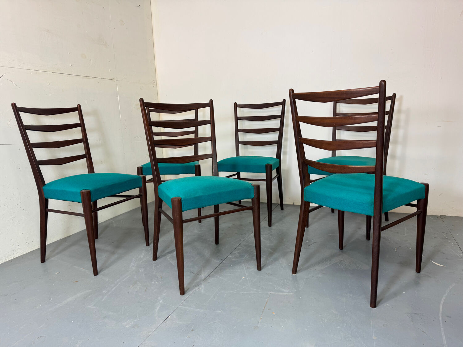 Mid Century Danish style Teak Dining Chairs by Cees Braakman for Pasto