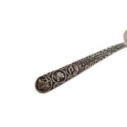 Cuillère à sel en argent, Mexique, années 1950
