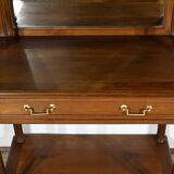 Table console en merisier, style Louis XVI, fin XIXème
