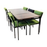 Japan Series Dining Table and Chairs by Cees Braakman for Pastoe, 1960s, Set of 7