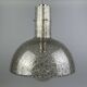60s 70s ceiling lamp hanging lamp by Temde Leuchten glass space age design