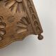 Vintage Breton box, carved wooden jewelry box