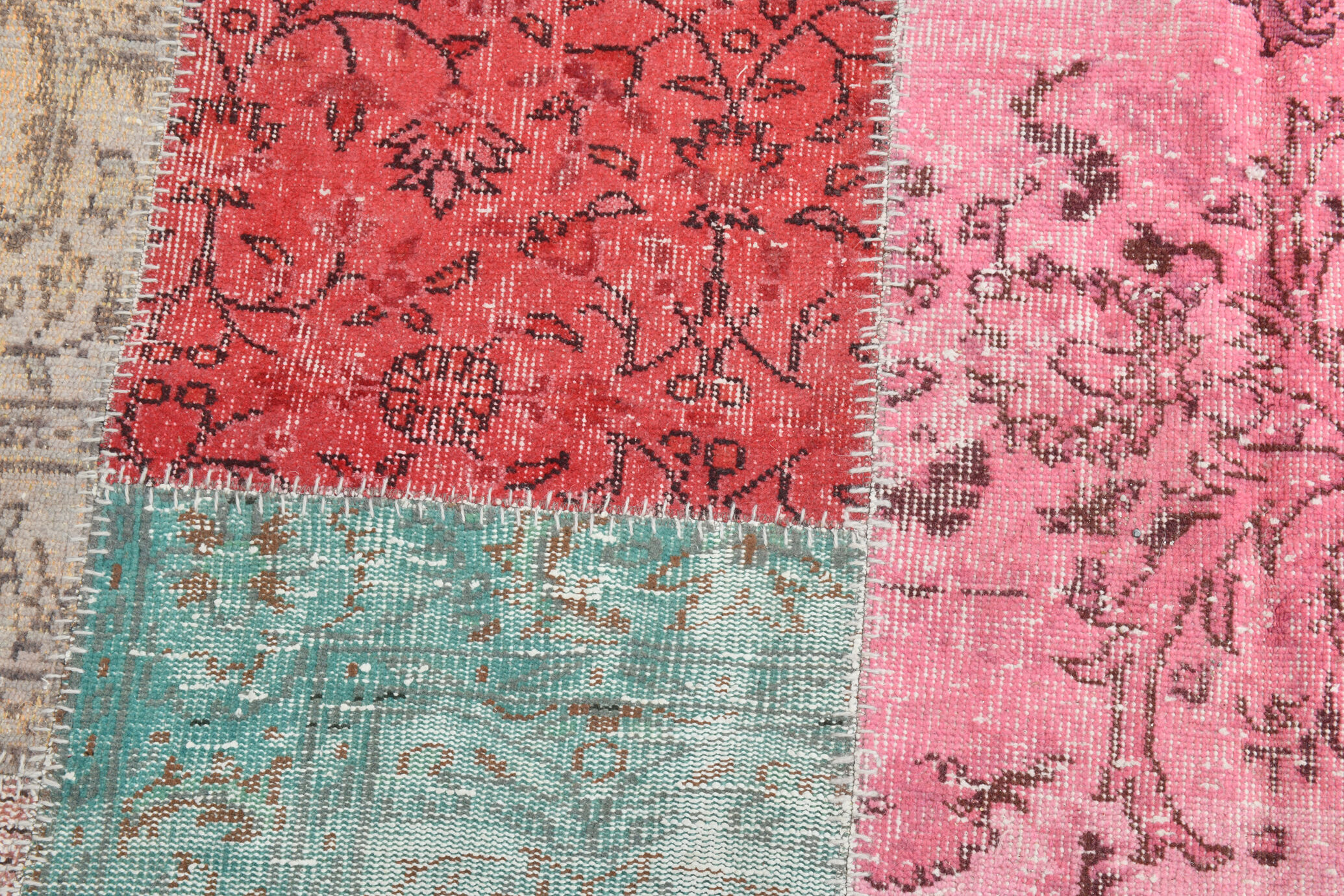 Distressed turkish rug 351x247cm