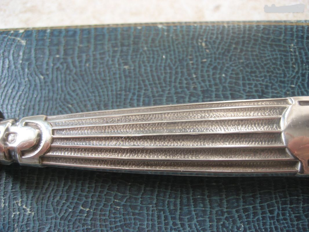 Silver and Vermeil pie shovel