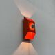 German wall lamp in mid-century space style by Klaus Hempel for Kaiser Leuchten, 1960s.