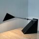 Vintage telescopic articulated lamp