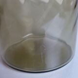 Smoked glass pitcher