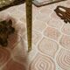 Centre de table en bronze avec décoration nymphe
