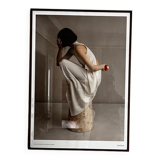 Kinfolk x alium archive art print dans cadre en chêne foncé et verre de haute qualité