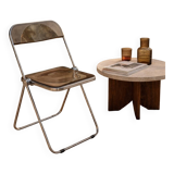 Vintage folding chair "plia" – giancarlo piretti, castelli 1969